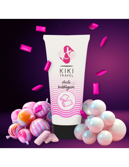 KIKi TRAVEL LUBRICANTE SABOR A CHICLE 50 ML