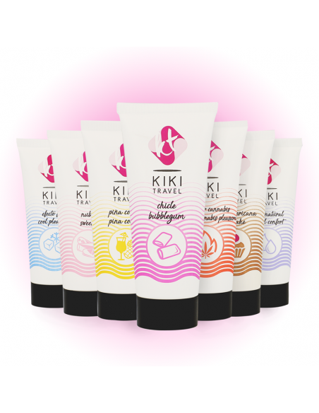 KIKi TRAVEL LUBRICANTE SABOR A CHICLE 50 ML