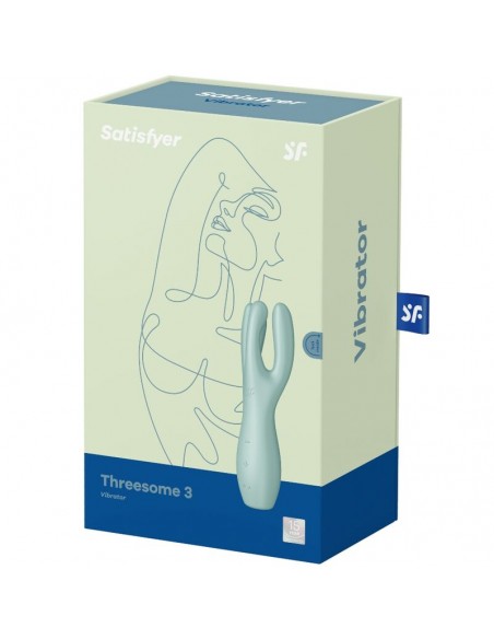 SATISFYER THREESOME 3 VIBRADOR VERDE