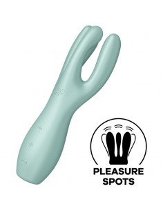 SATISFYER THREESOME 3 VIBRADOR VERDE