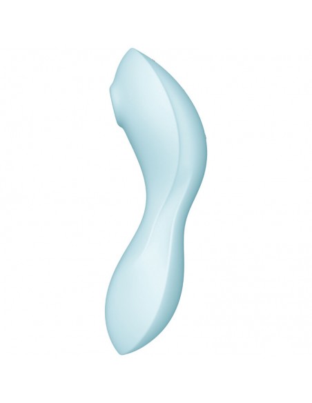 SATISFYER CURVY TRINITY 5 ESTIMULADOR Y VIBRADOR APP AZUL SATISFYER CURVY TRINITY 5 ESTIMULADOR Y VIBRADOR APP AZUL
