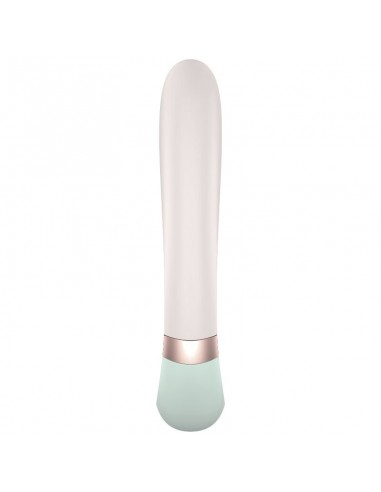 SATISFYER HEAT WAVE VIBRADOR APP BLANCO