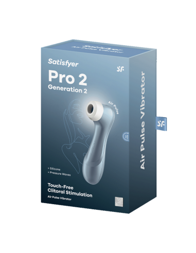 SATISFYER PRO 2 ESTIMULADOR AZUL