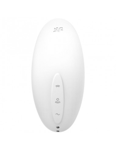 SATISFYER VULVA LOVER 2 ESTIMULADOR Y VIBRADOR BLANCO