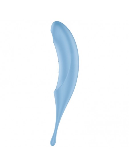 SATISFYER TWIRLING PRO ESTIMULADOR Y VIBRADOR AZUL