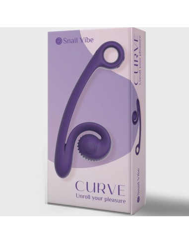 SNAIL VIBE CURVE VIBRADOR MORADO
