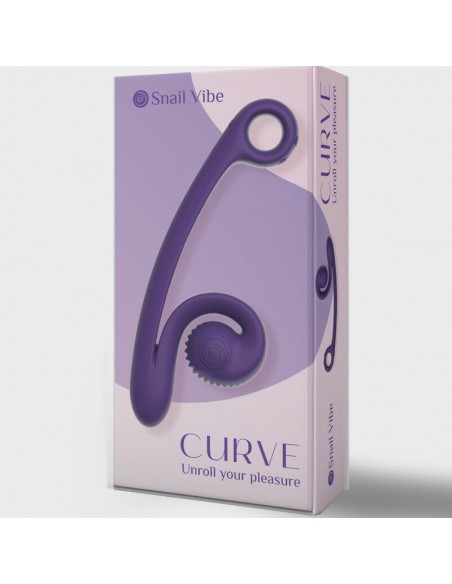 SNAIL VIBE CURVE VIBRADOR MORADO