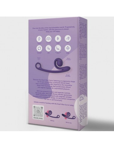 SNAIL VIBE CURVE VIBRADOR MORADO