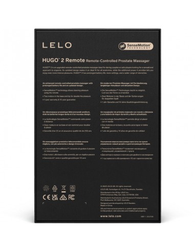 LELO HUGO 2 MASAJEADOR DE PROSTATA CONTROL REMOTO VERDE