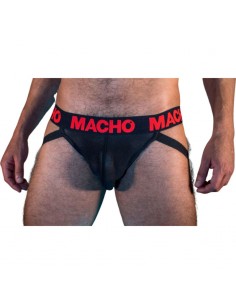 MACHO MX26X2 JOCK NEGRO ROJO M