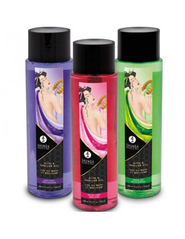 SHUNGA GEL DE BANO DUCHA MENTA 370 ML