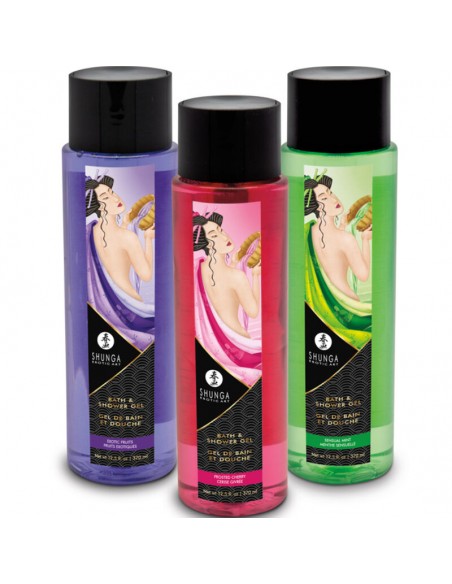 SHUNGA GEL DE BANO DUCHA CEREZA 370 ML