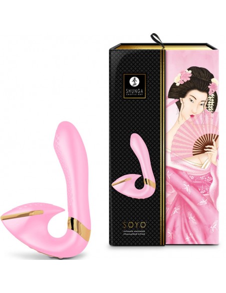 SHUNGA SOYO MASAJEADOR INTIMO ROSA