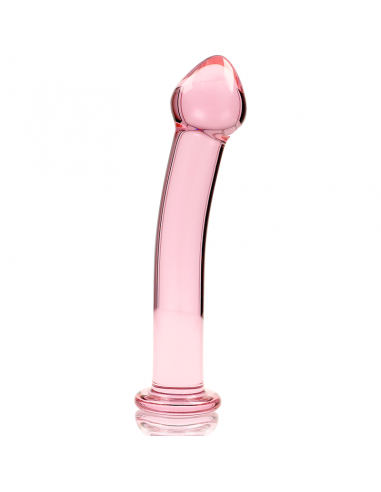 NEBULA SERIES BY IBIZA MODELO 11 DILDO CRISTAL BOROSILICATO 16 X 3 CM ROSA
