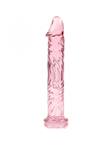 NEBULA SERIES BY IBIZA MODELO 12 DILDO CRISTAL BOROSILICATO 17 X 35 CM ROSA