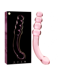 NEBULA SERIES BY IBIZA MODELO 14 DILDO CRISTAL BOROSILICATO 185 X 3 CM ROSA