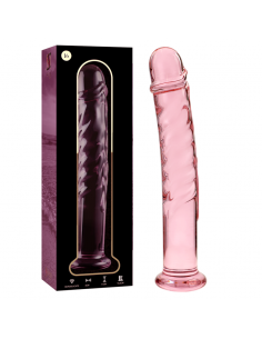 NEBULA SERIES BY IBIZA MODELO 16 DILDO CRISTAL BOROSILICATO 185 X 3 CM ROSA