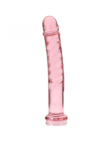 NEBULA SERIES BY IBIZA MODELO 16 DILDO CRISTAL BOROSILICATO 185 X 3 CM ROSA