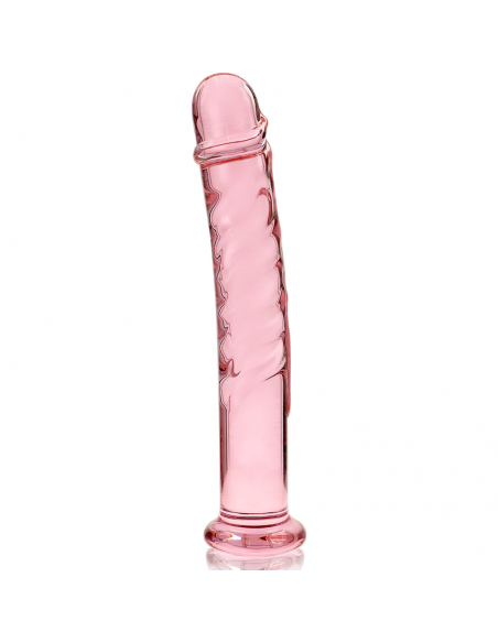 NEBULA SERIES BY IBIZA MODELO 16 DILDO CRISTAL BOROSILICATO 185 X 3 CM ROSA