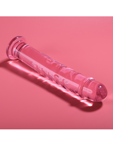 NEBULA SERIES BY IBIZA MODELO 16 DILDO CRISTAL BOROSILICATO 185 X 3 CM ROSA