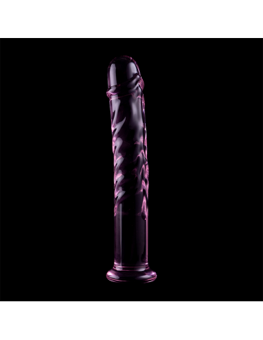 NEBULA SERIES BY IBIZA MODELO 16 DILDO CRISTAL BOROSILICATO 185 X 3 CM ROSA