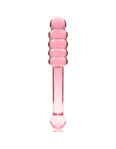 NEBULA SERIES BY IBIZA MODELO 20 DILDO CRISTAL BOROSILICATO 205 X 3 CM ROSA