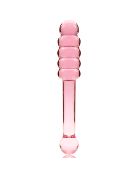 NEBULA SERIES BY IBIZA MODELO 20 DILDO CRISTAL BOROSILICATO 205 X 3 CM ROSA