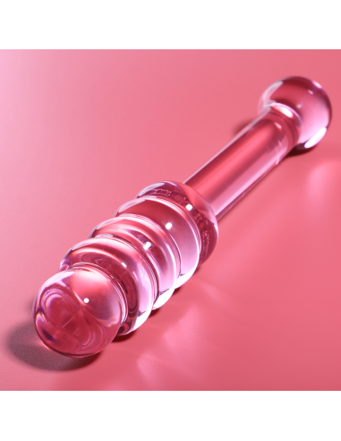 NEBULA SERIES BY IBIZA MODELO 20 DILDO CRISTAL BOROSILICATO 205 X 3 CM ROSA
