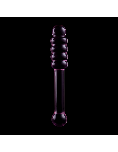 NEBULA SERIES BY IBIZA MODELO 20 DILDO CRISTAL BOROSILICATO 205 X 3 CM ROSA