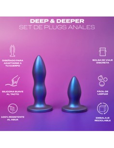 DUREX TOY SET PLUG ANAL DEEP DEEPER 2