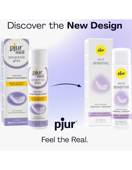 PJUR MED SENSITIVE GLIDE LUBRICANTE BASE AGUA 100 ML