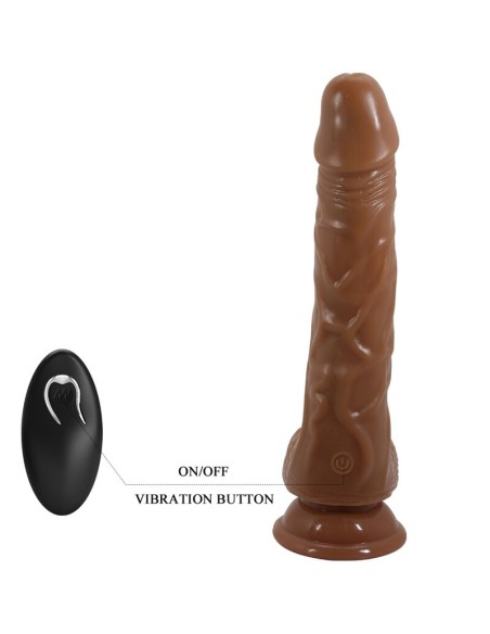 BAILE VIBRADOR REALISTA CON VENTOSA CONTROL REMOTO