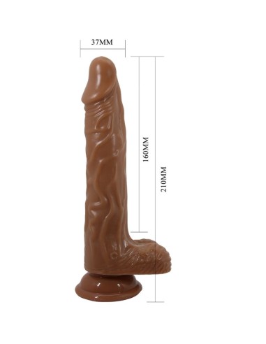 BAILE VIBRADOR REALISTA CON VENTOSA CONTROL REMOTO