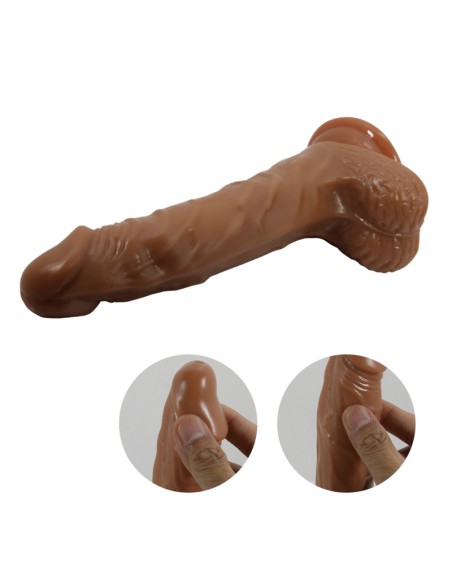 BAILE VIBRADOR REALISTA CON VENTOSA CONTROL REMOTO