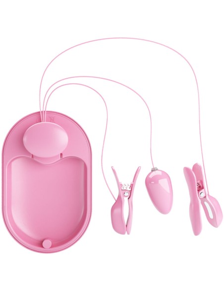 PRETTY LOVE SURPRISE BOX PINZAS ELECTRO ESTIMULACION ROSA