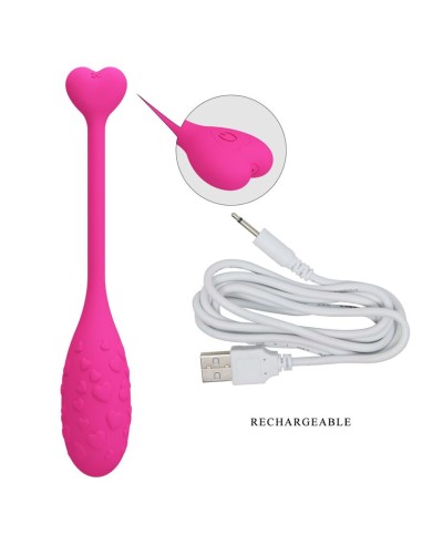PRETTY LOVE HUEVO VIBRADOR PESCADOR ROSA CONTROLADO POR APP