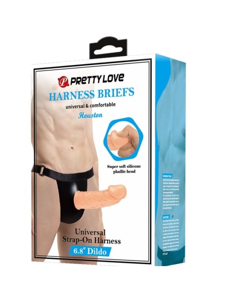 PRETTY LOVE HARNNES BRIEFS CON DIDLO INCLUIDO