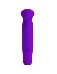PRETTY LOVE GORGON VIBRADOR DE DEDO RECARGABLE MORADO 2
