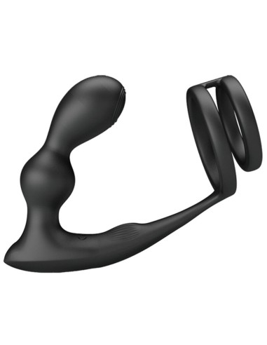 PRETTY LOVE MARSHALL ANILLO PARA PENE PLUG ANAL VIBRATORIO CONTROL REMOTO