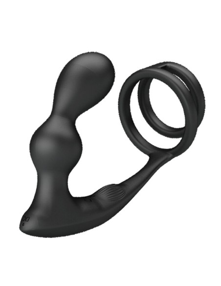 PRETTY LOVE MARSHALL ANILLO PARA PENE PLUG ANAL VIBRATORIO CONTROL REMOTO