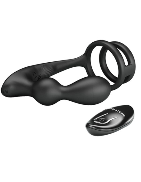 PRETTY LOVE MARSHALL ANILLO PARA PENE PLUG ANAL VIBRATORIO CONTROL REMOTO