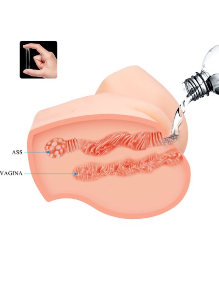 CRAZY BULL VAGINA Y ANO REALISTICOS VIBRADOR SAMANTHA