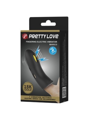 PRETTY LOVE MARICO FUNDA DE DEDO ELECTRO ESTUMILADOR NEGRO