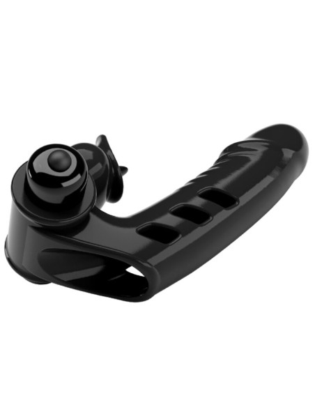 PRETTY LOVE CORBIN FUNDA DEDO VIBRADOR NEGRO