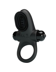 PRETTY LOVE ANILLO VIBRADOR II PARA PENE NEGRO 2