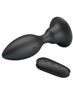 MR PLAY PLUG ANAL CON VIBRACION NEGRO CONTROL REMOTO 2