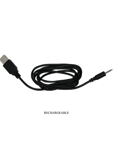 MR PLAY PLUG ANAL VIBRADOR NEGRO RECARGABLE