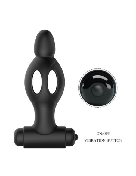 MR PLAY PLUG ANAL DE SILICONA CON VIBRACION