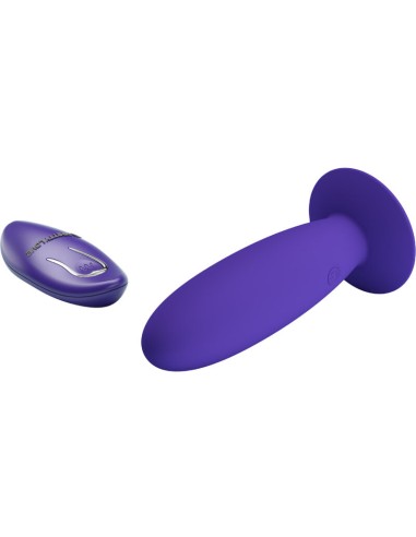 PRETTY LOVE YOUTH PLUG ANAL VIBRADOR CONTROL REMOTO VIOLETA