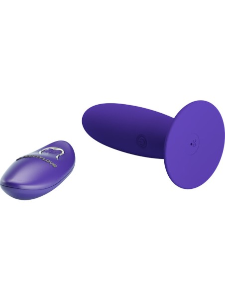PRETTY LOVE YOUTH PLUG ANAL VIBRADOR CONTROL REMOTO VIOLETA